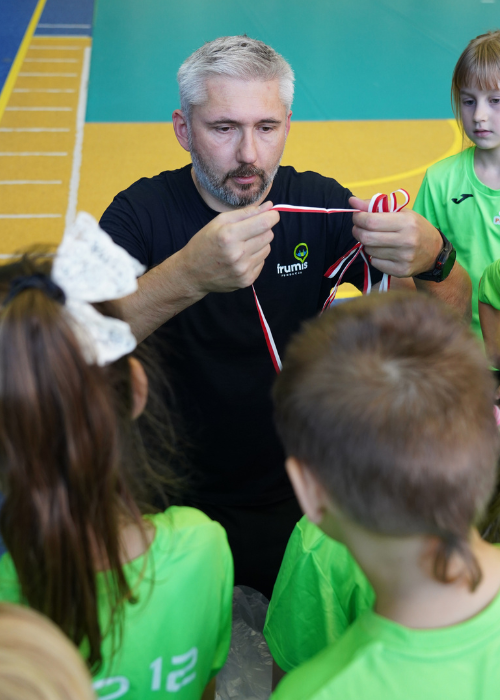 dr Paweł Lenik podczas zajęć szkoleniowych